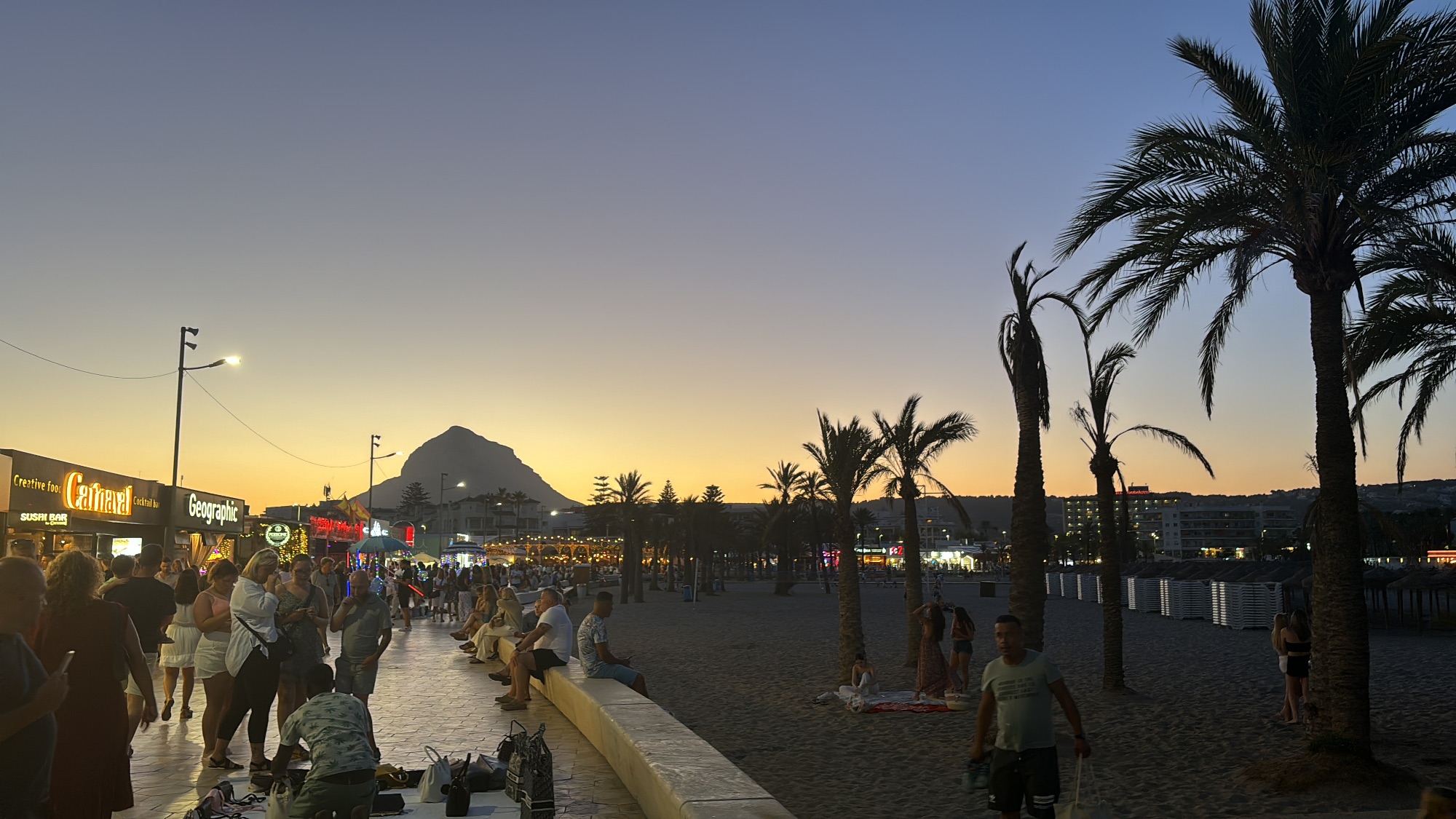 Vida nocturna en Jávea